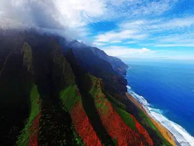 Kauai Webcams Map 2 Kauai Hawaii Webcams