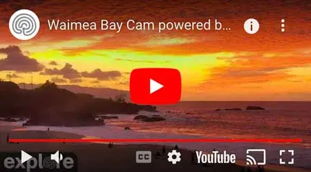 Hawaii Webcams - Wiamea Bay Webcam Ohau