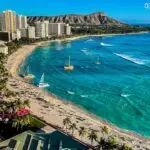 Video Thumbnail: 🌴🅻🅸🆅🅴🌴Waikiki view from Sheraton Hotel🚤 Honolulu 🌊 Hawaii Webcam🌏Kuhio Beach Park🏊‍♀️